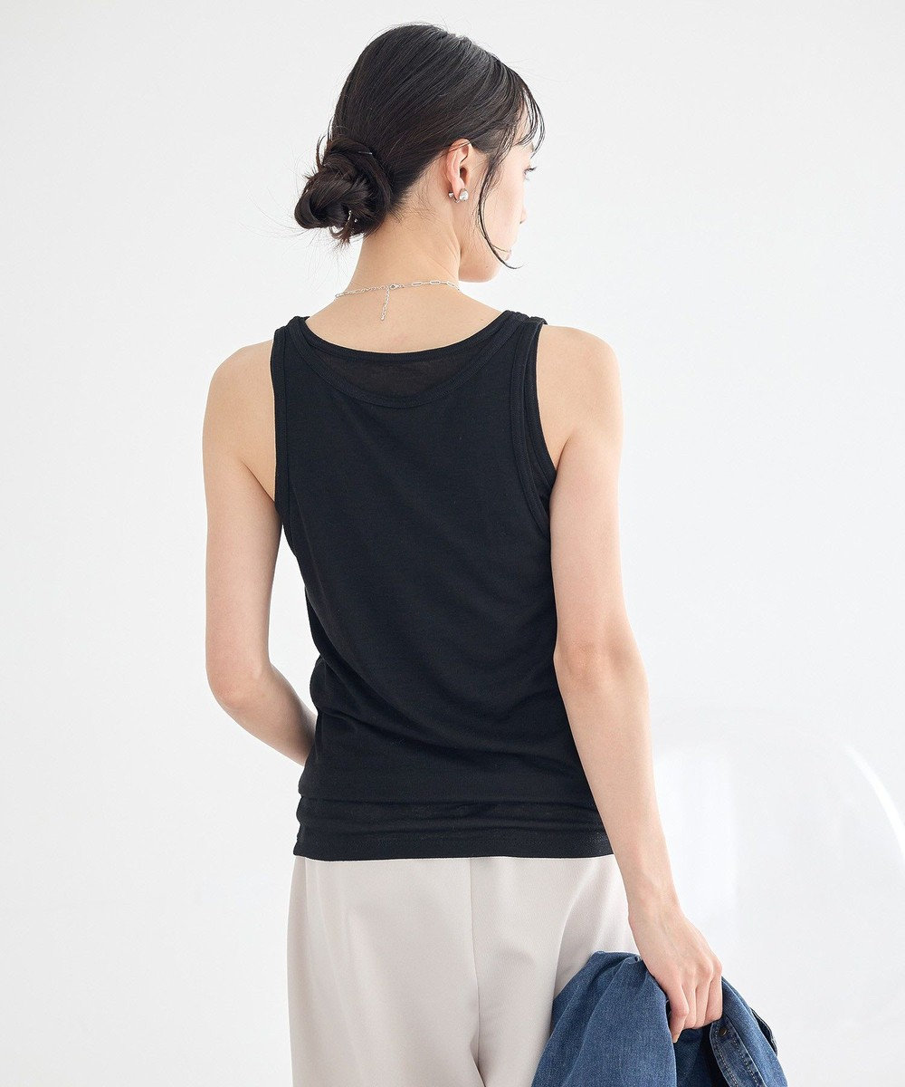 earth music&ecology 【SET】シアーフライスレイヤードタンクトップ 