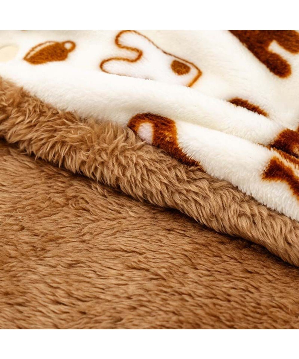 PET PARADISE リサとガスパール 着る毛布 《カフェ柄》 小型犬 