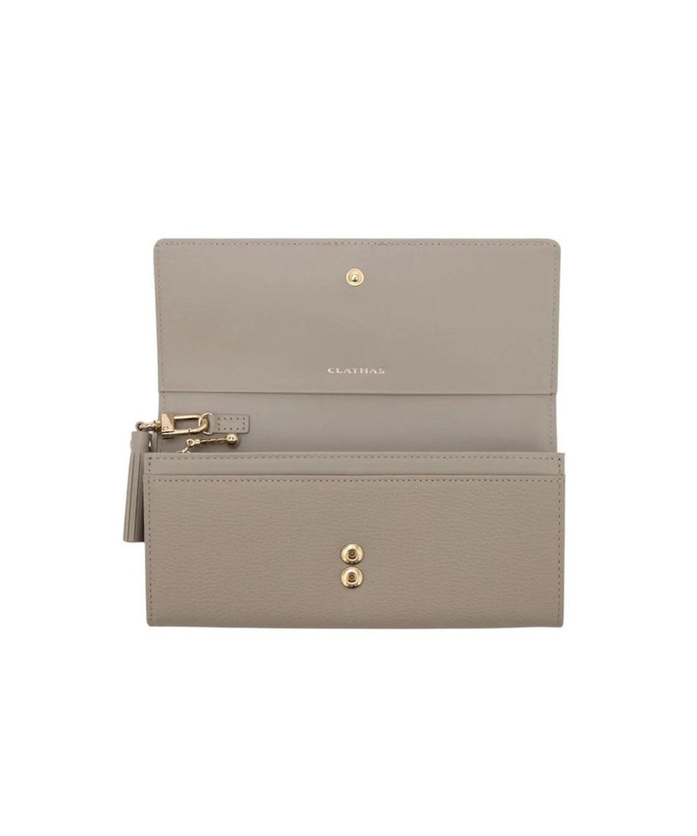 CLATHAS エクセ かぶせ長財布 