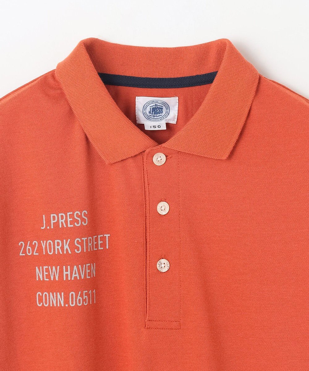 J.PRESS KIDS 【140-170cm】T/C ライト カノコ 半袖ポロシャツ 