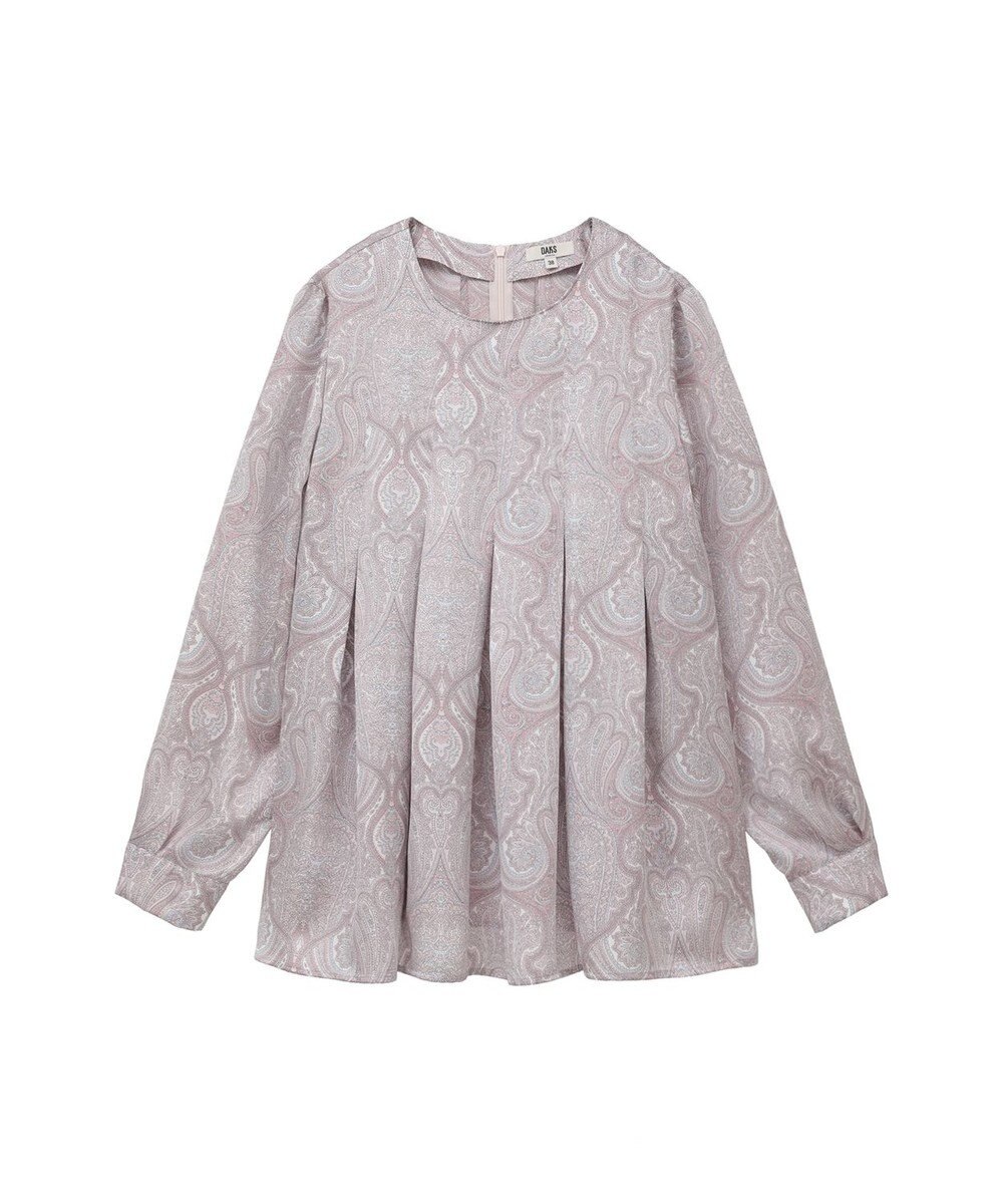 DAKS ヴィンテージペイズリープリントブラウス 