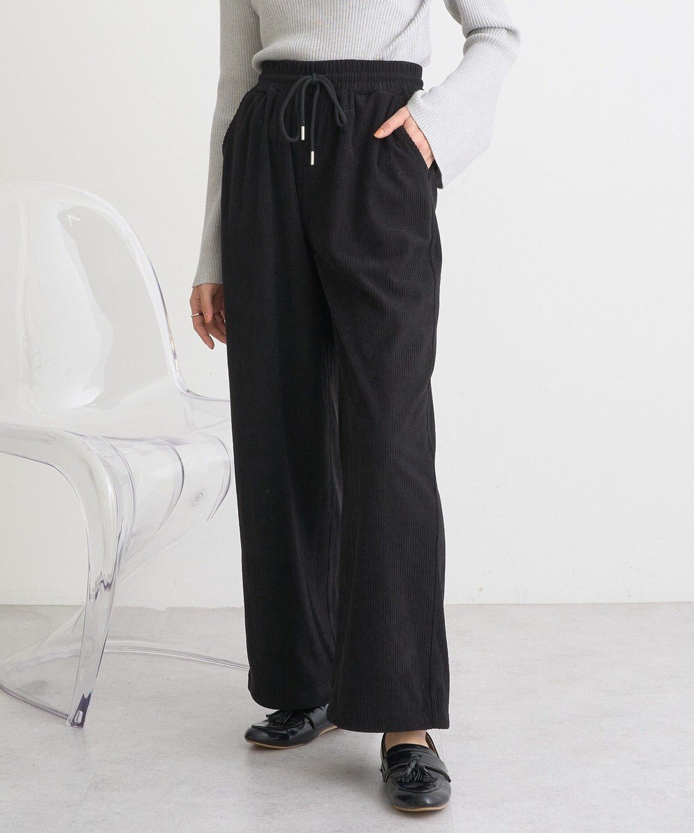 earth music&ecology リラックスコーデュロイパンツ 