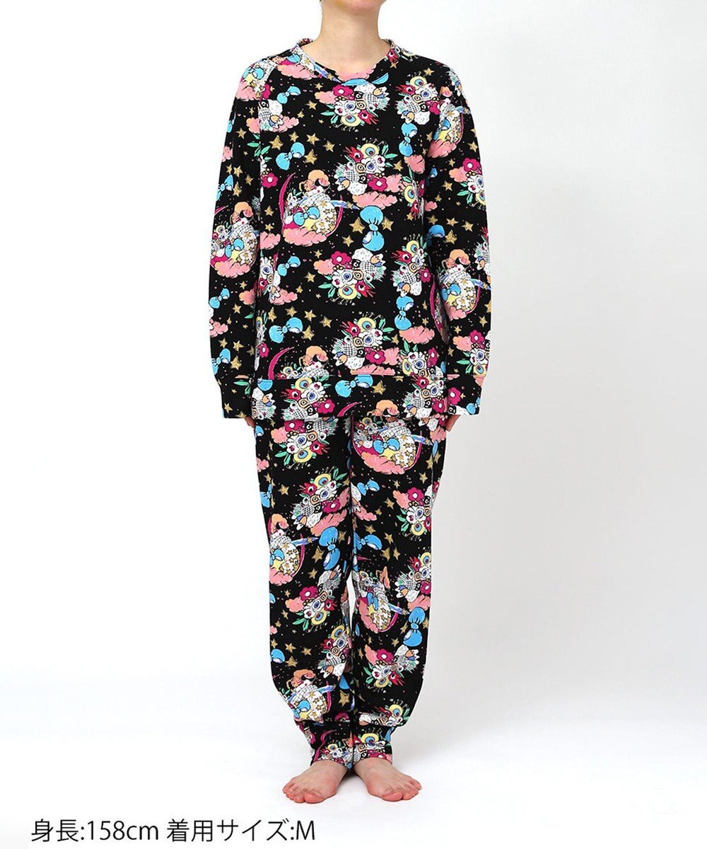 tsumori chisato SLEEP ツモリチサト パジャマ 綿100%(本体) あったか 長袖 長ズボン レディース UDW406 /ワコール 