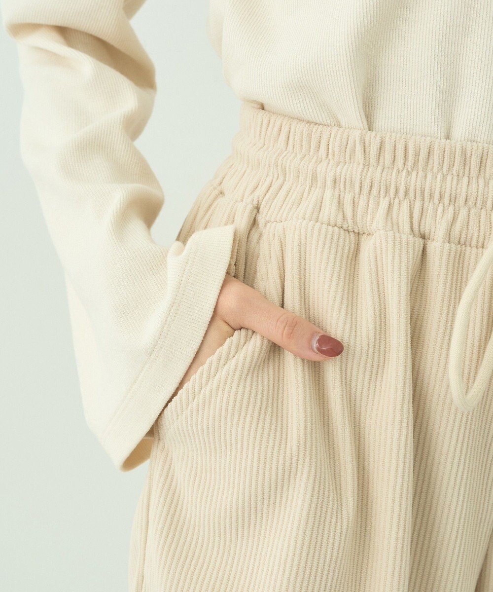 earth music&ecology リラックスコーデュロイパンツ 