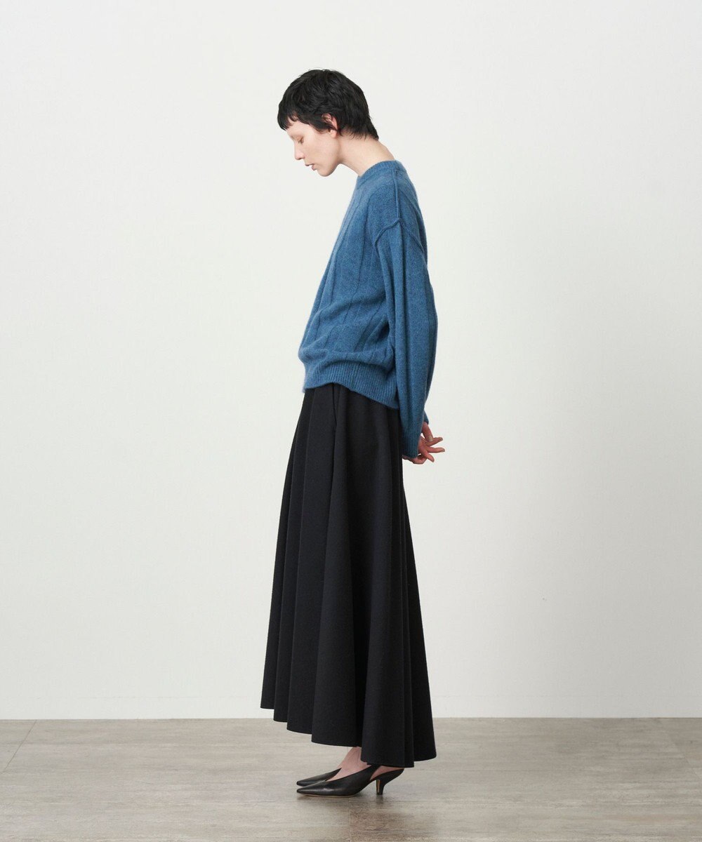 ATON ROYAL FLEECE | フレアスカート 