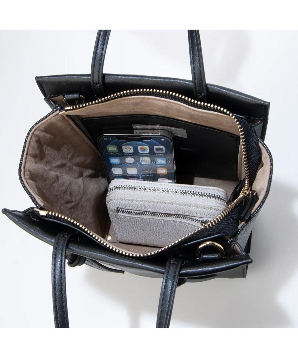 UNBILLION cachecache サイドコンビ2wayノットハンドルトートバッグ 