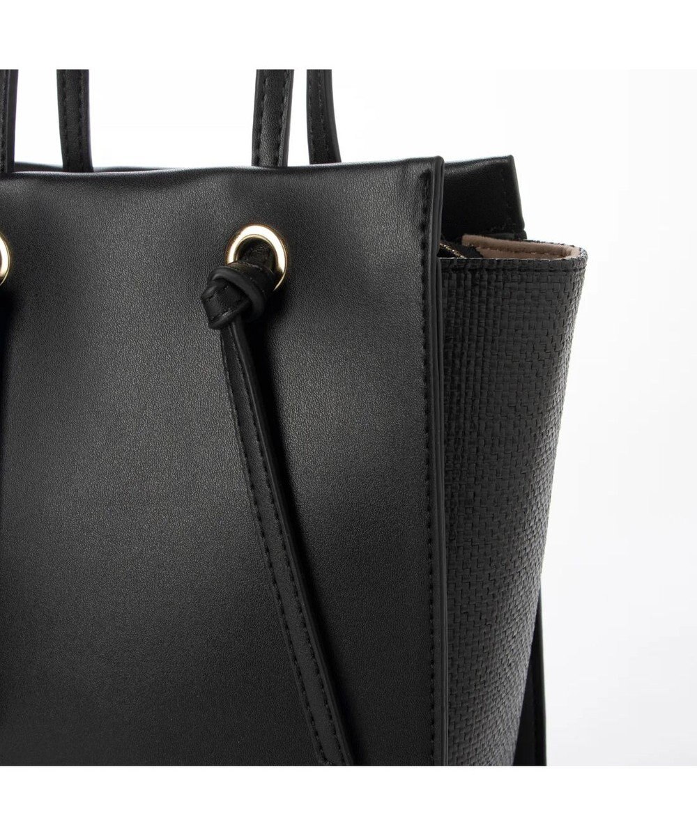 UNBILLION cachecache サイドコンビ2wayノットハンドルトートバッグ 