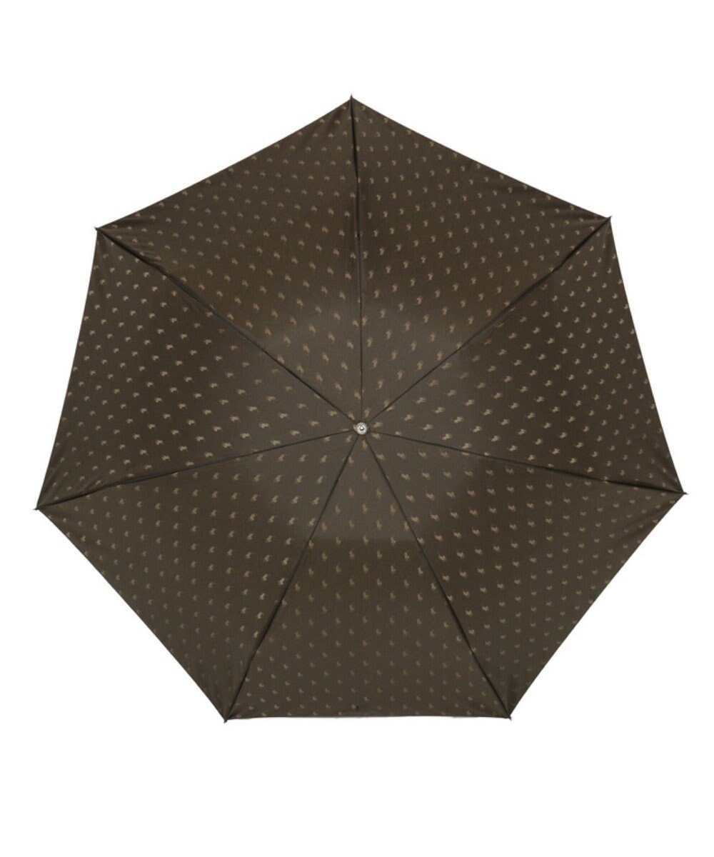 MOONBAT 【大きめ60cm】POLO RALPH LAUREN メンズ 折りたたみ傘 ジャガード 60cm 