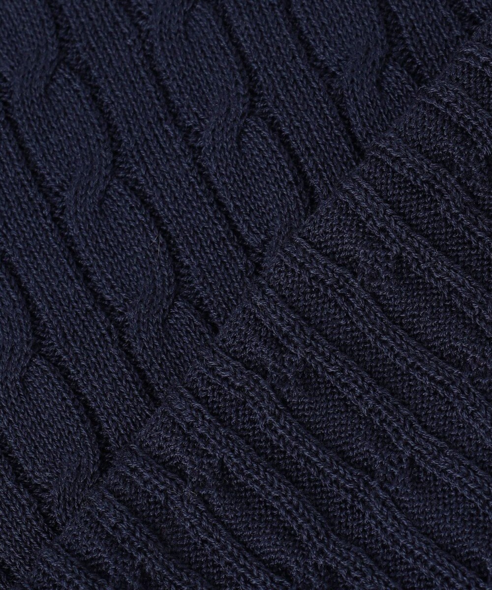 ANY 【POLO BCS別注】ケーブルニットポロ 