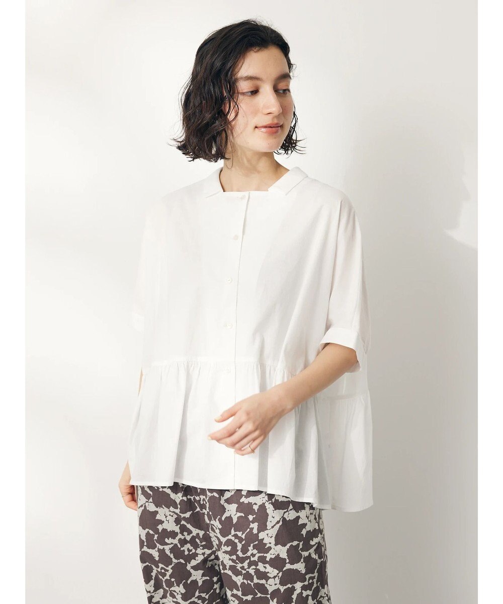 CRAFT STANDARD BOUTIQUE ペプラムブラウス 