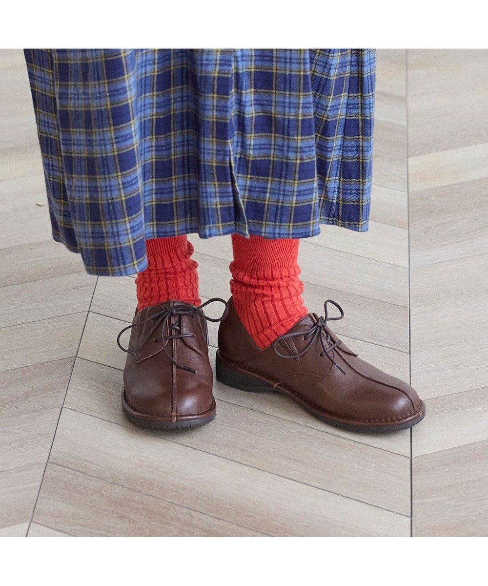 ing <ing>【WEB限定】センターシームレースアップシューズ 