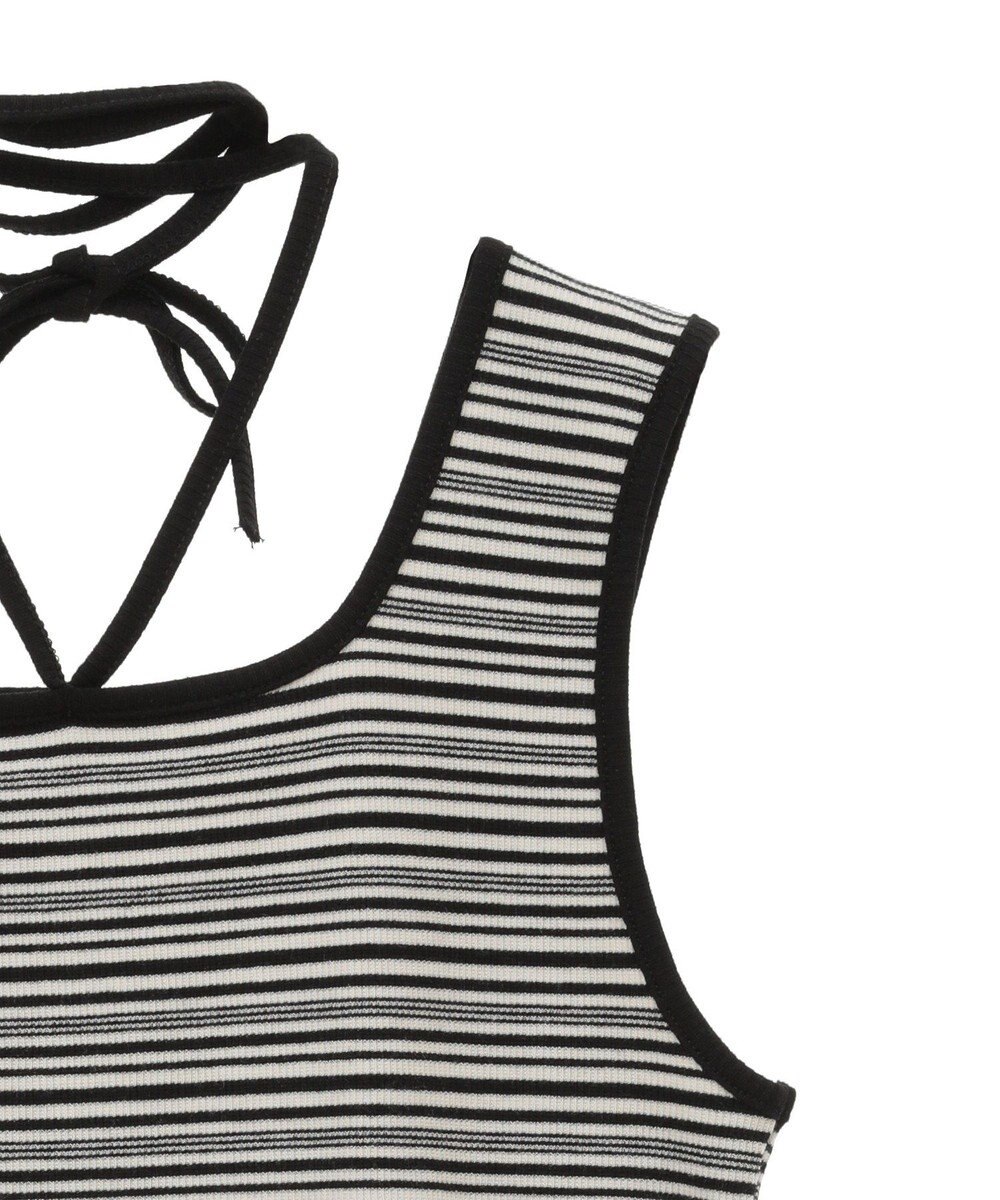 Green Parks チョーカー付きタンクトップ 