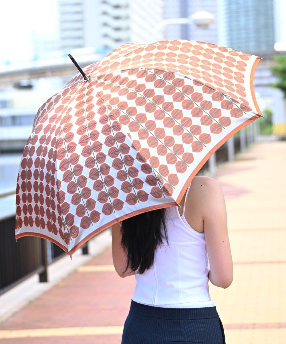 槇田商店 <新柄登場>Stig Lindberg BERSA オレンジ 長傘 