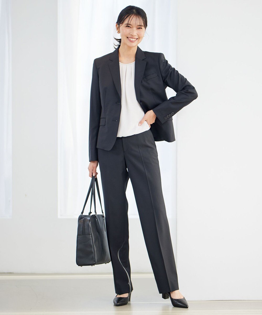 23区 S 【セットアップ対応】ファインネスウール フルレングス  パンツ 