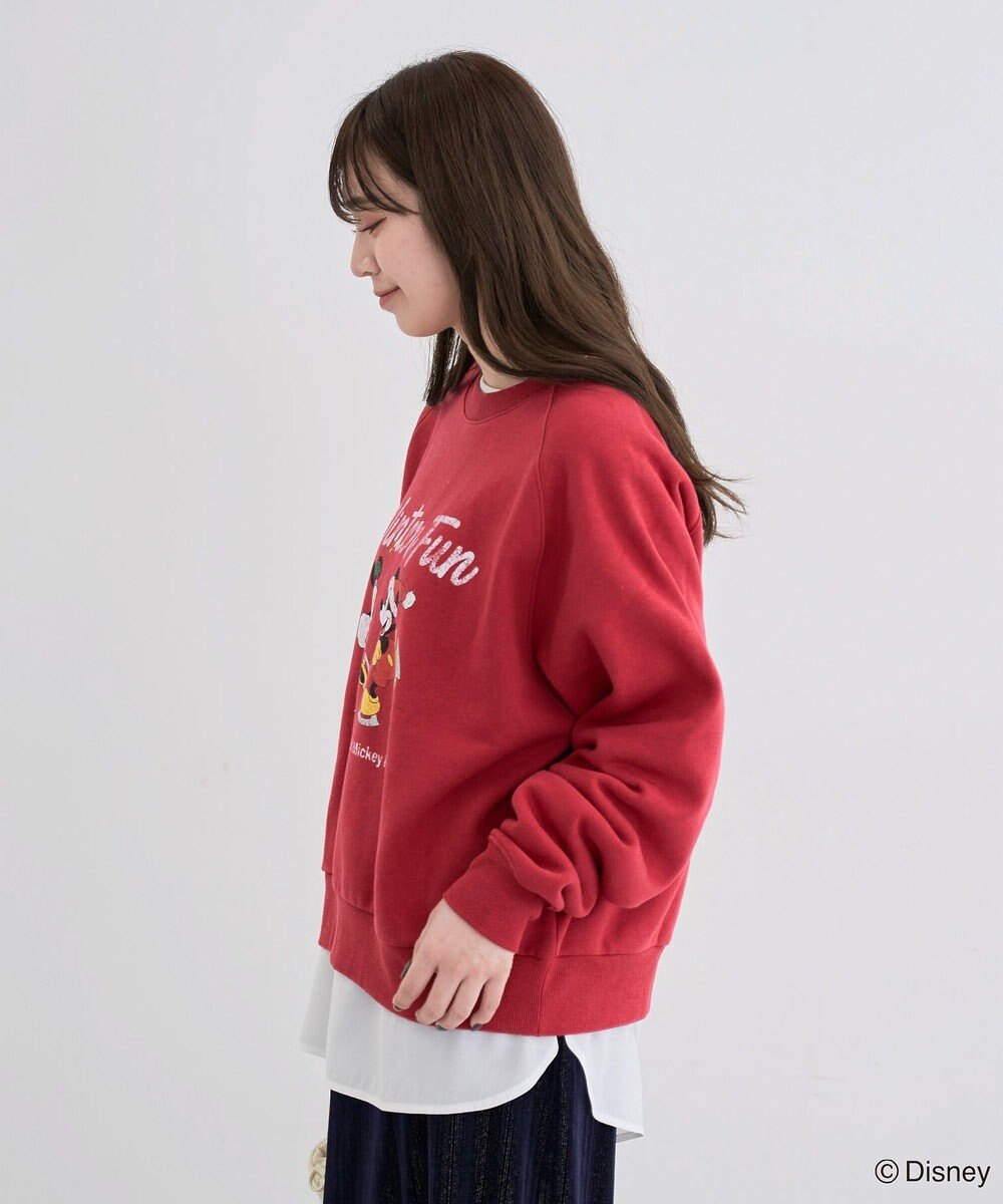 Green Parks ミッキー＆フレンズ／半起毛裏毛プルオーバー 
