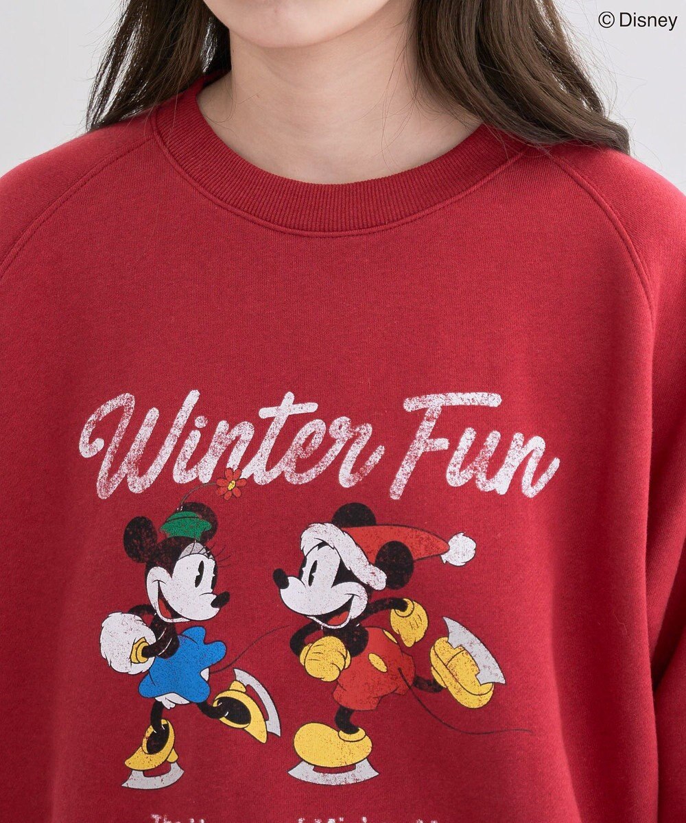 Green Parks ミッキー＆フレンズ／半起毛裏毛プルオーバー 