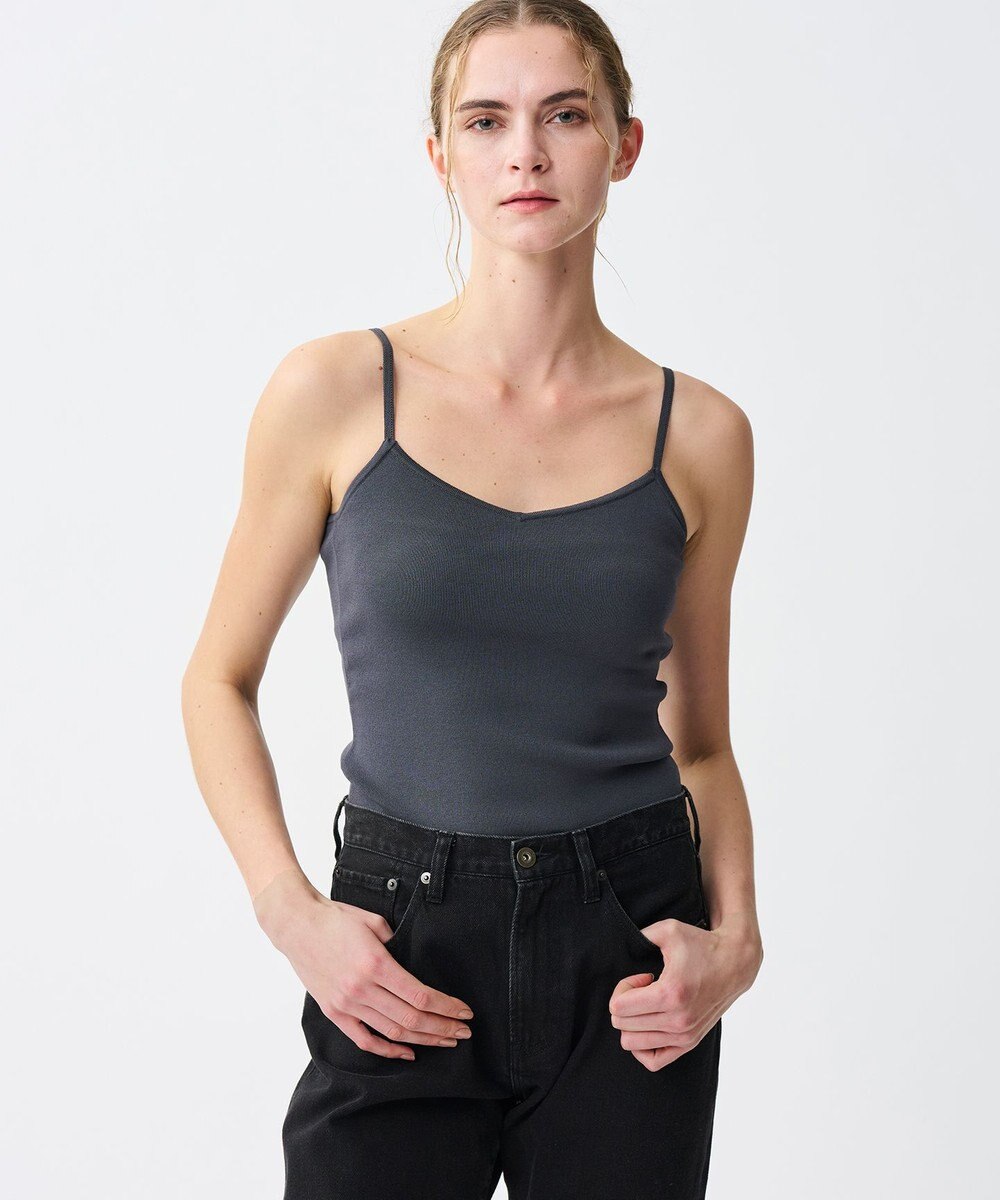 uncrave スムースニット キャミソール(カップ付き) 