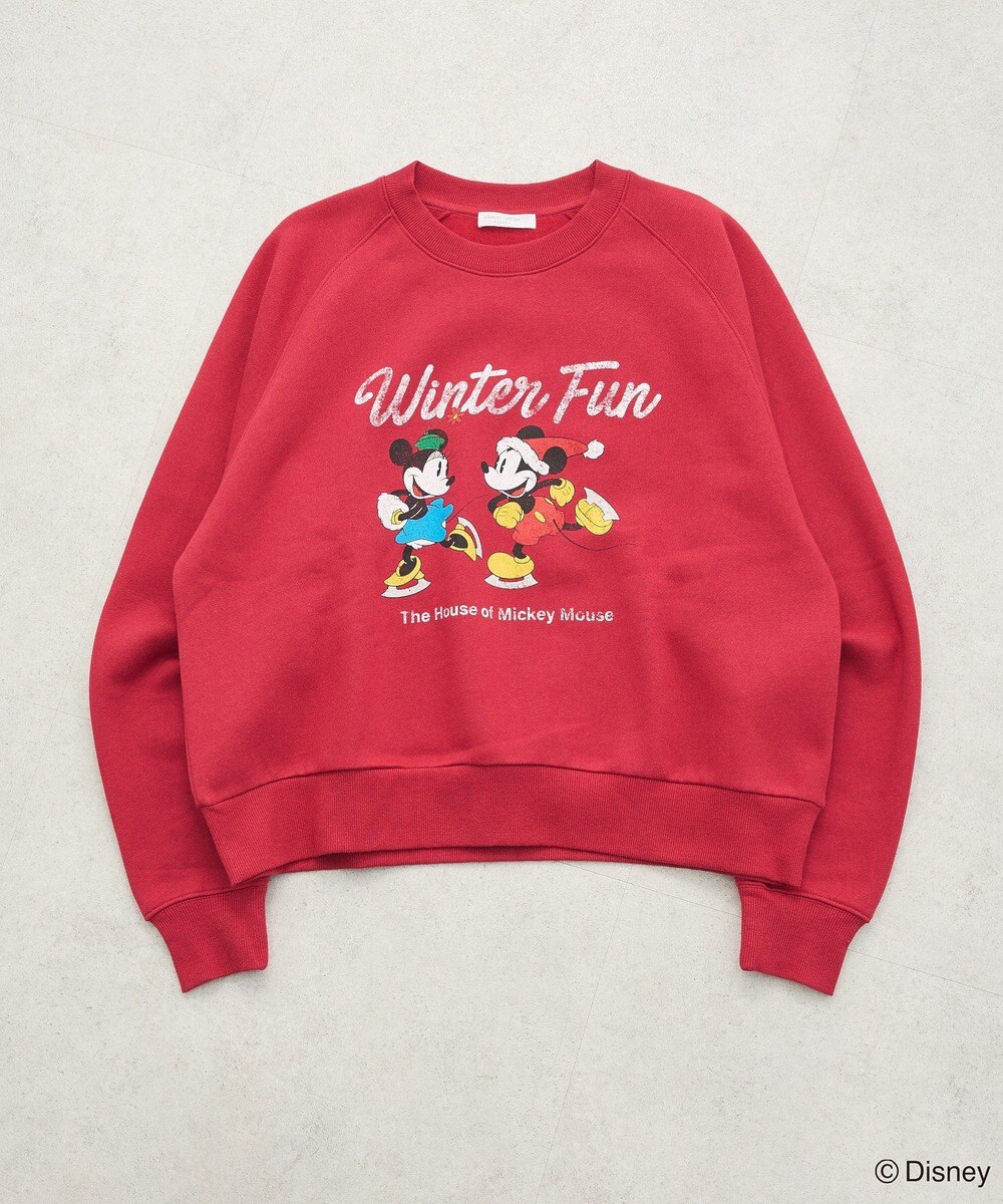 Green Parks ミッキー＆フレンズ／半起毛裏毛プルオーバー 