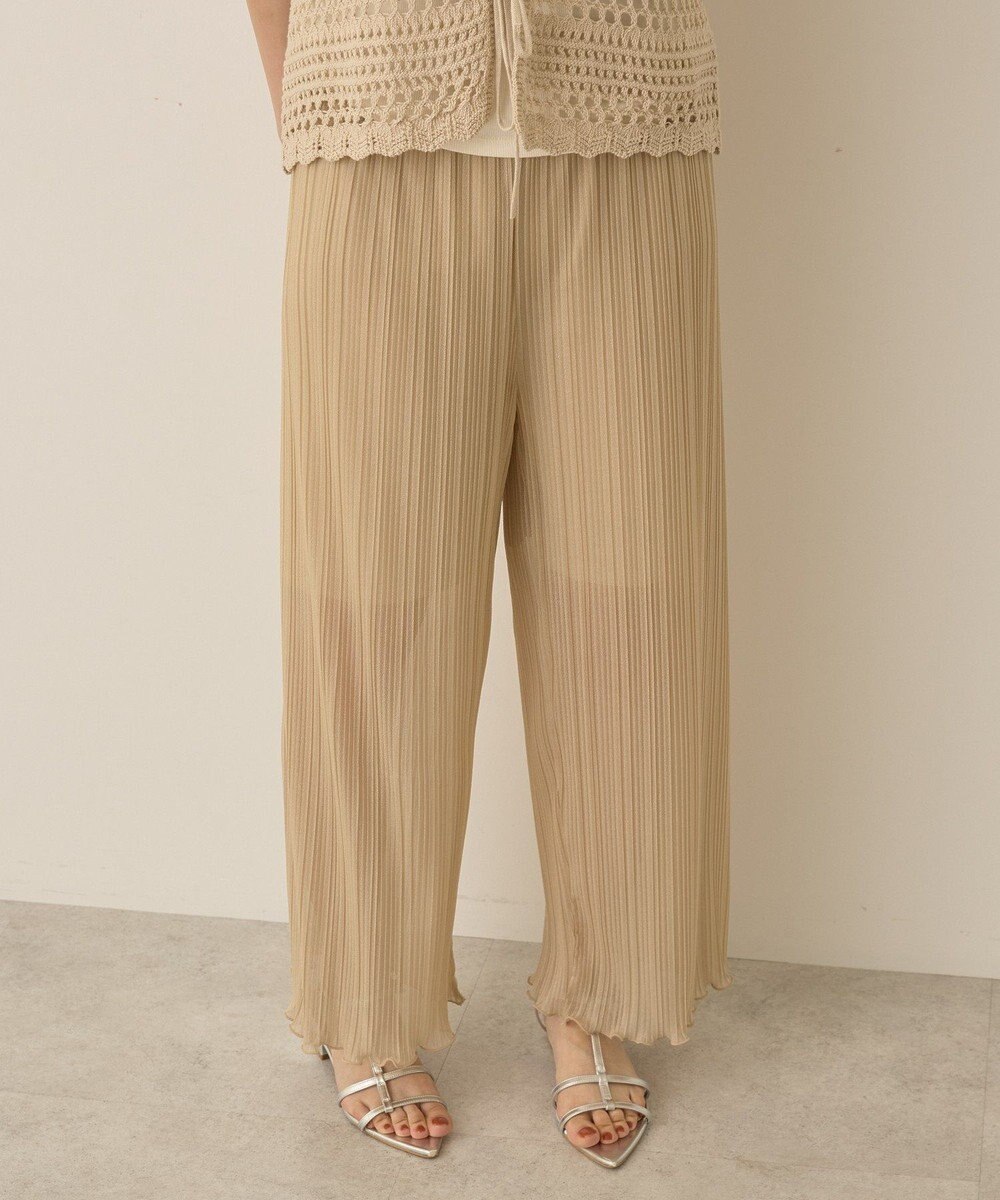 AMERICAN HOLIC ラメプリーツパンツ 