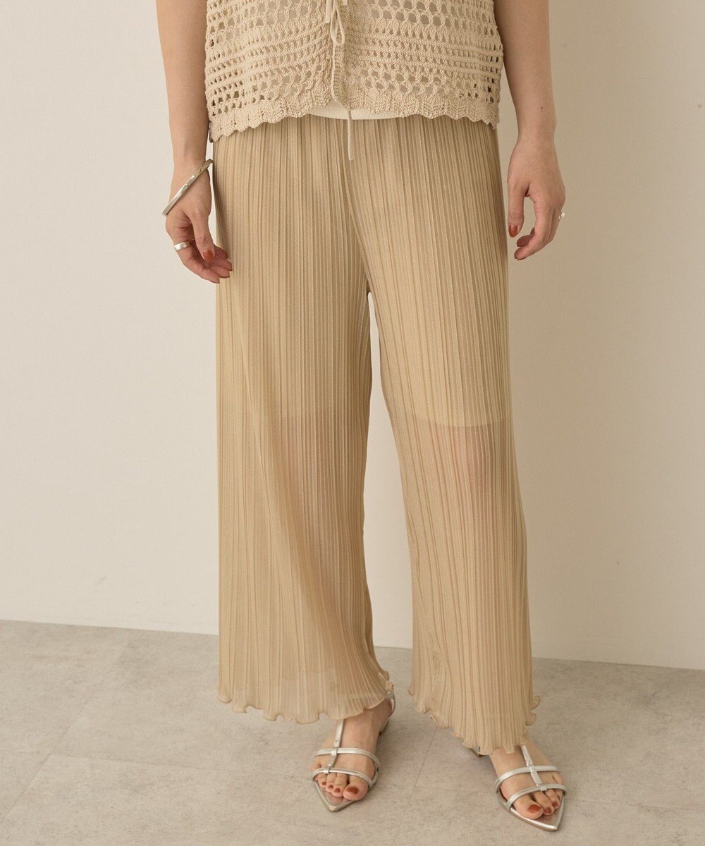 AMERICAN HOLIC ラメプリーツパンツ 