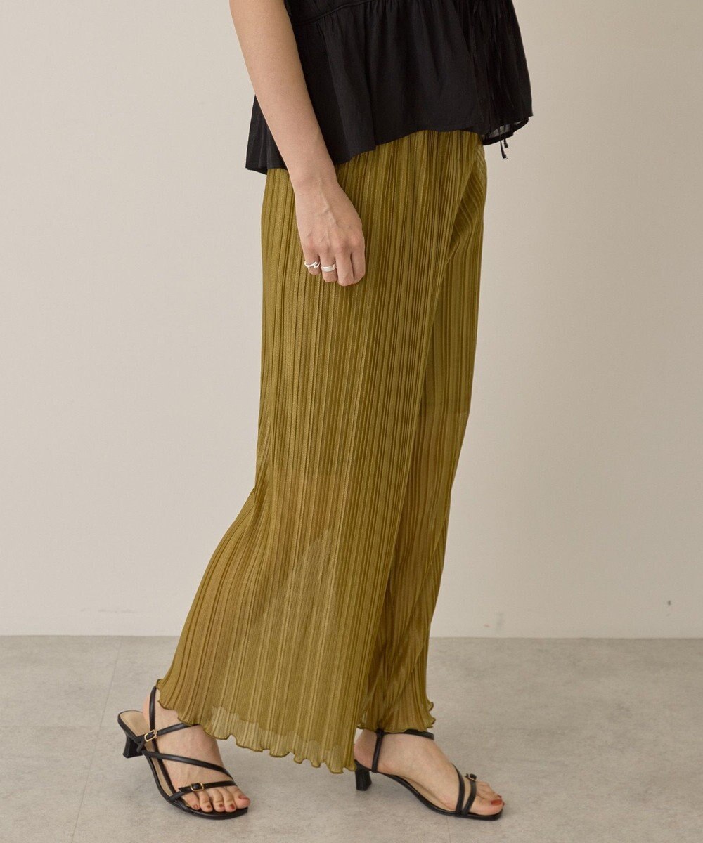 AMERICAN HOLIC ラメプリーツパンツ 