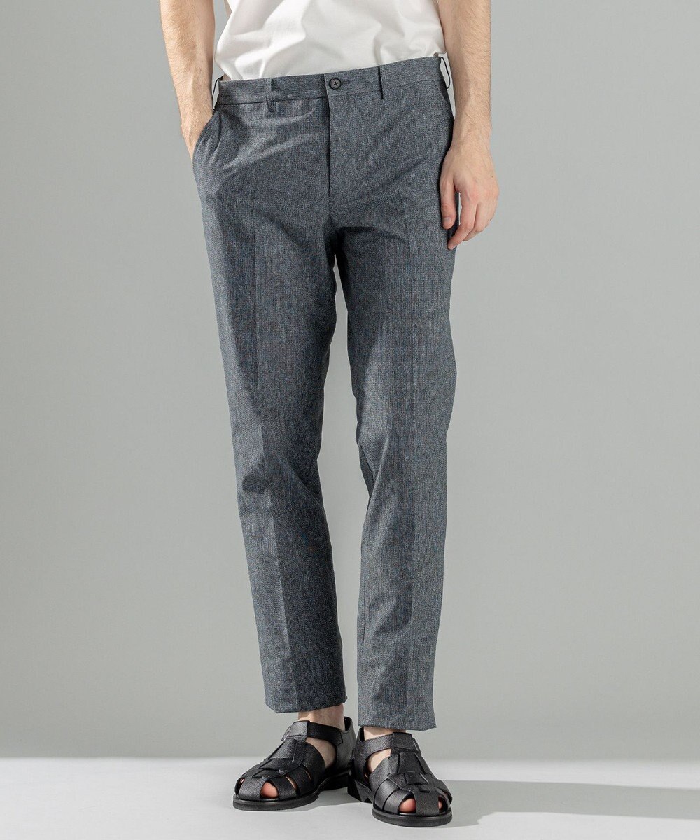 JOSEPH HOMME 新柄【洗える/ストレッチ/シワになりにくい/セットアップ対応可】クールドッツストレッチ テーパードパンツ / CITY 