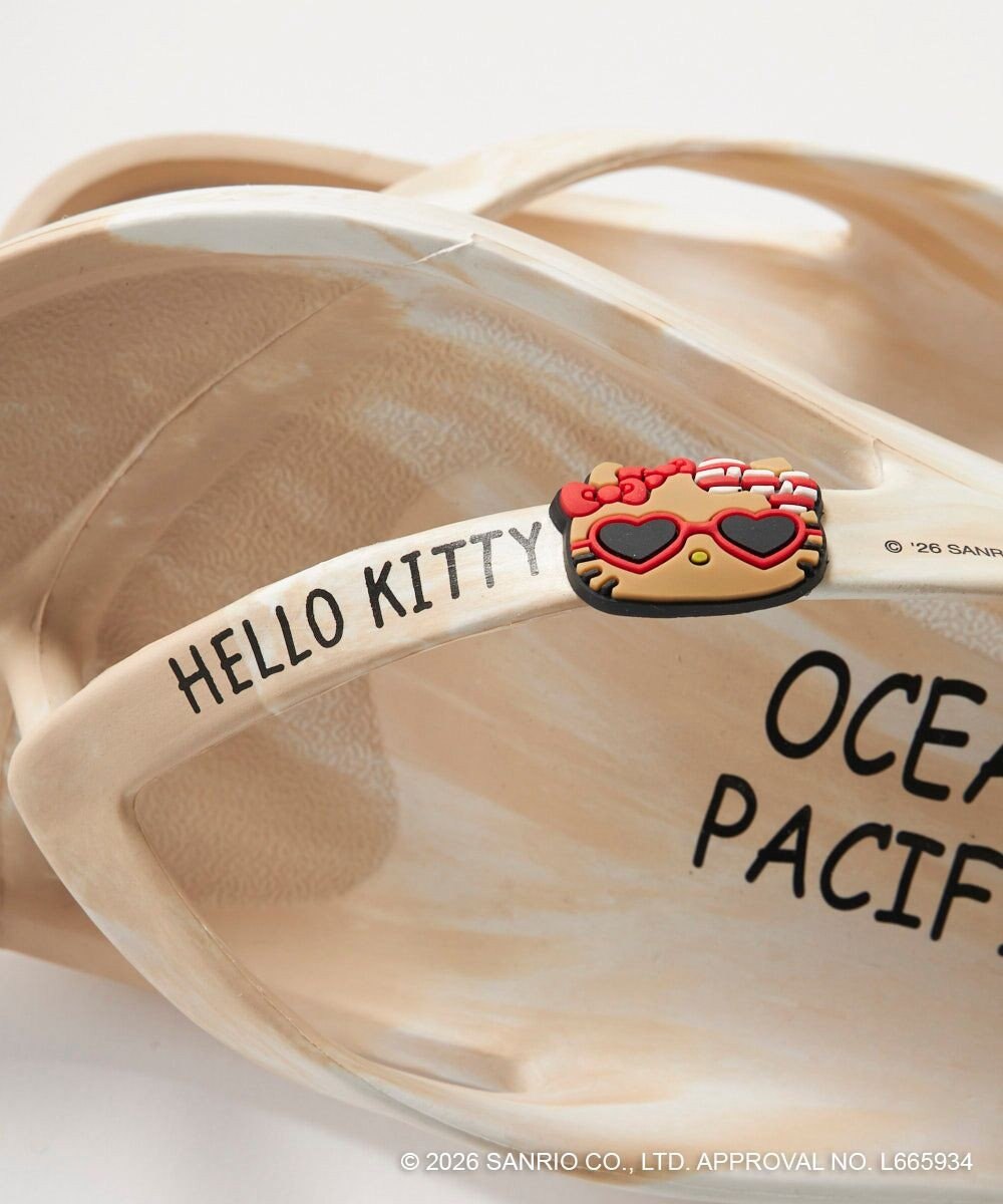 OP／FILA 【Ocean Pacific×ハローキティ】ビーチサンダル 