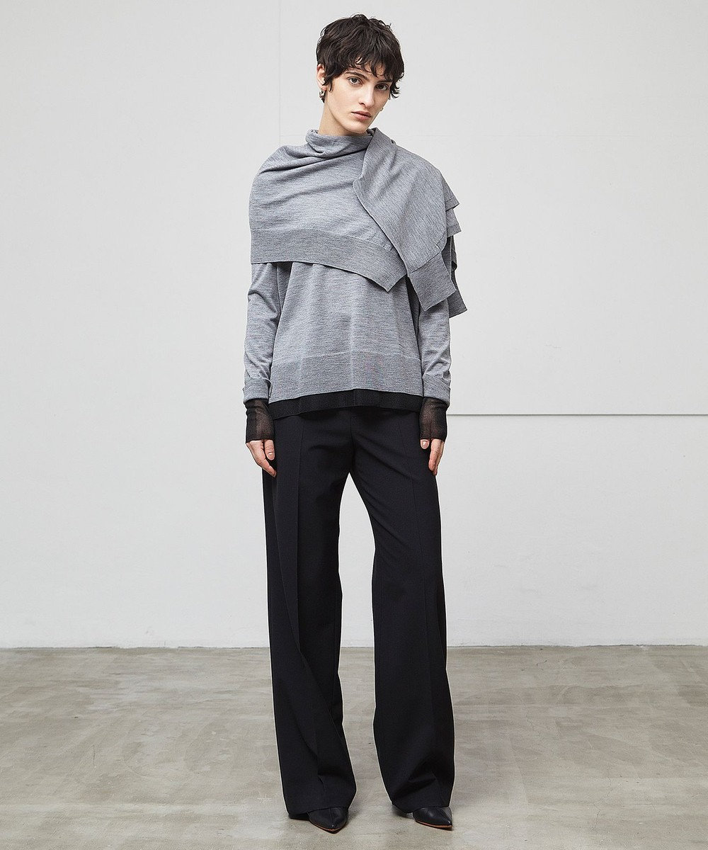 BEIGE， 【洗える】LA MONNAIE / クルーネックニット 