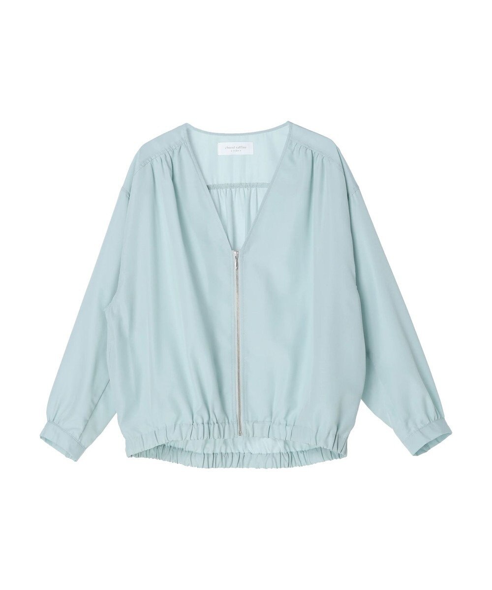 Green Parks イージーケアＶネックブルゾン 