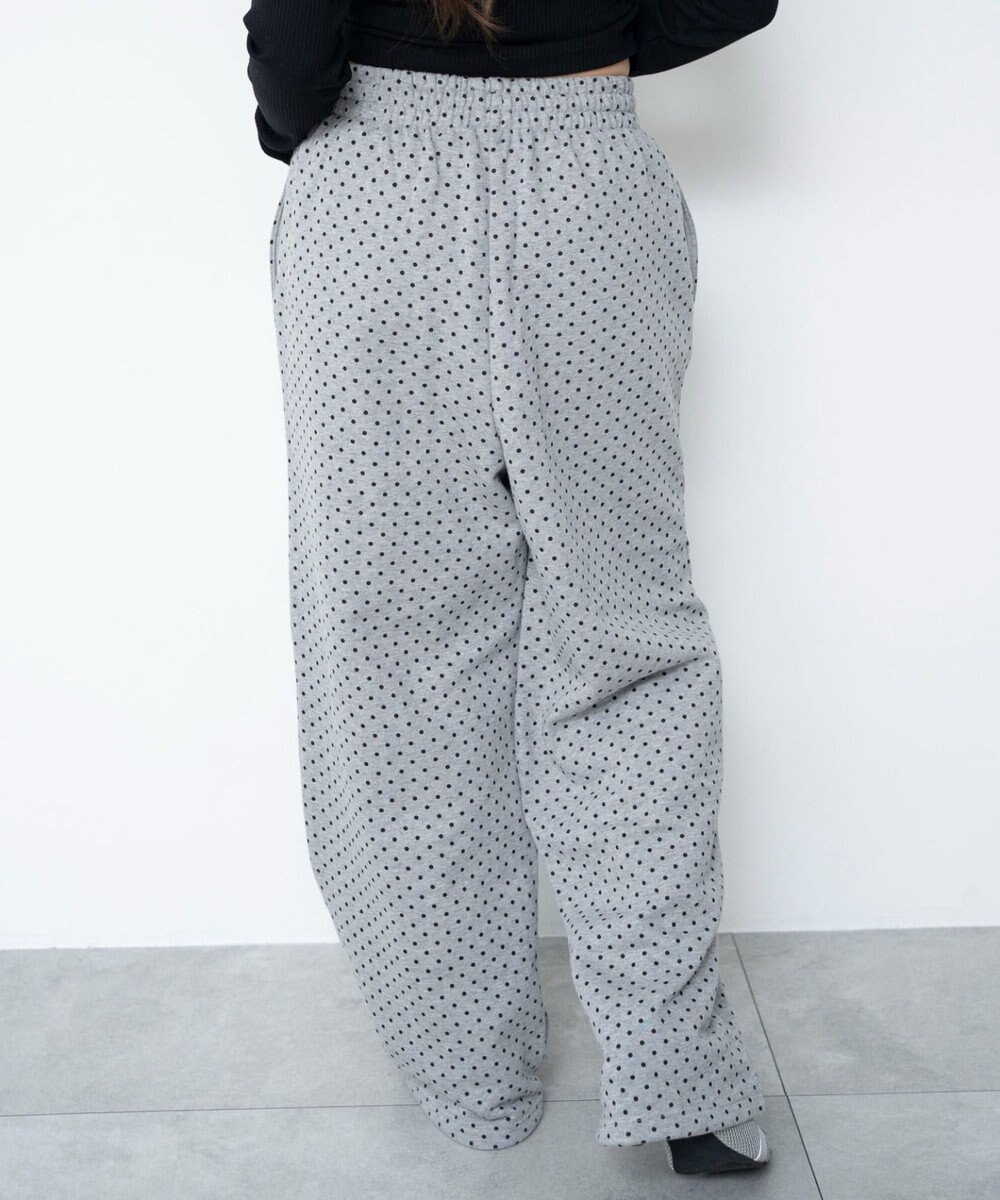 WEGO 【ウエストゴム/XSSMサイズ展開】スウェットワイドパンツ 