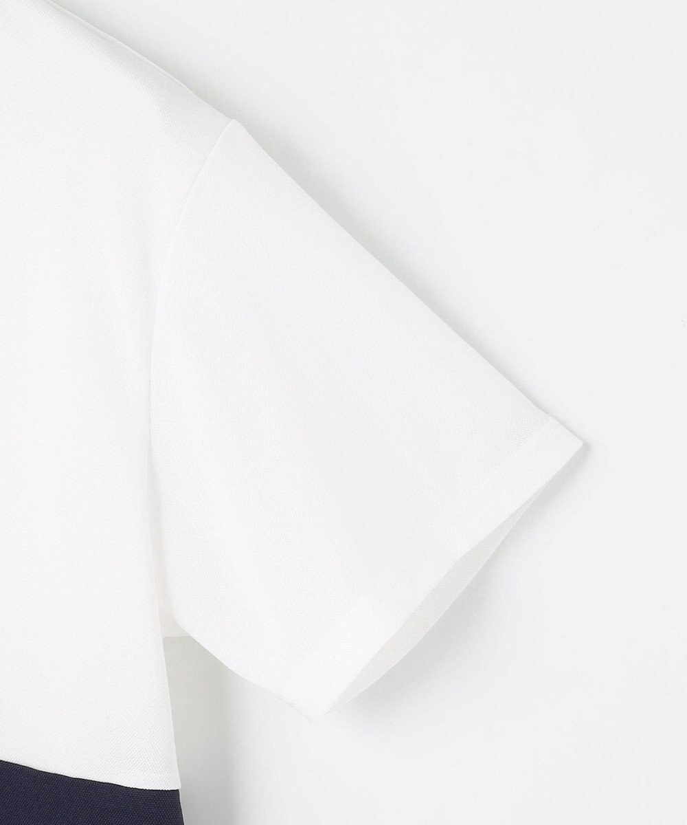 23区GOLF 【MEN】カラーブロック ドライタッチモックネックシャツ 