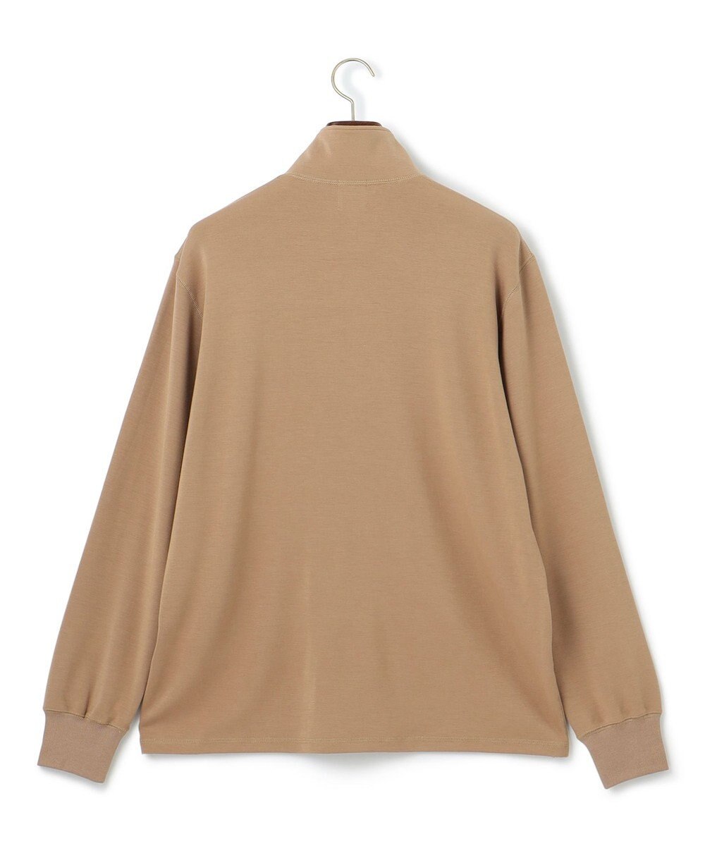 J.PRESS MEN ダウンファブリック ハーフジップ スウェット 