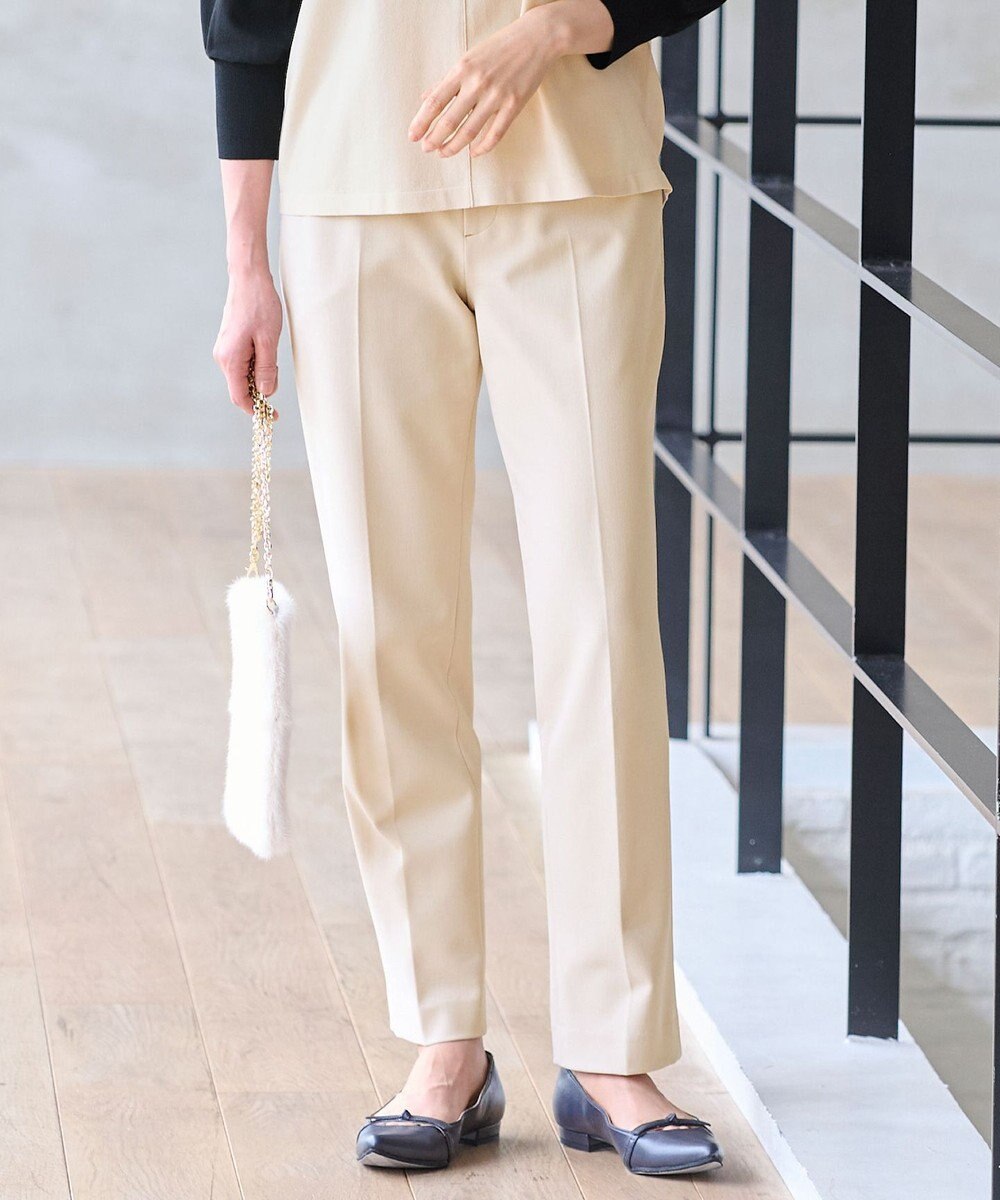 自由区 【WEB限定カラーあり・撥水加工】TRギャバテーパード パンツ 