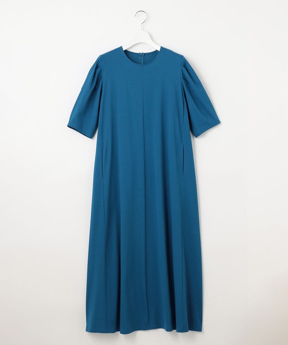 23区 【洗える】ALBINIコーコラン タックスリーブ ワンピース 