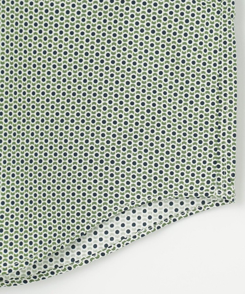 JOSEPH ABBOUD 【キングサイズ・オーガニックコットン使用】コットンプリント シャツ 