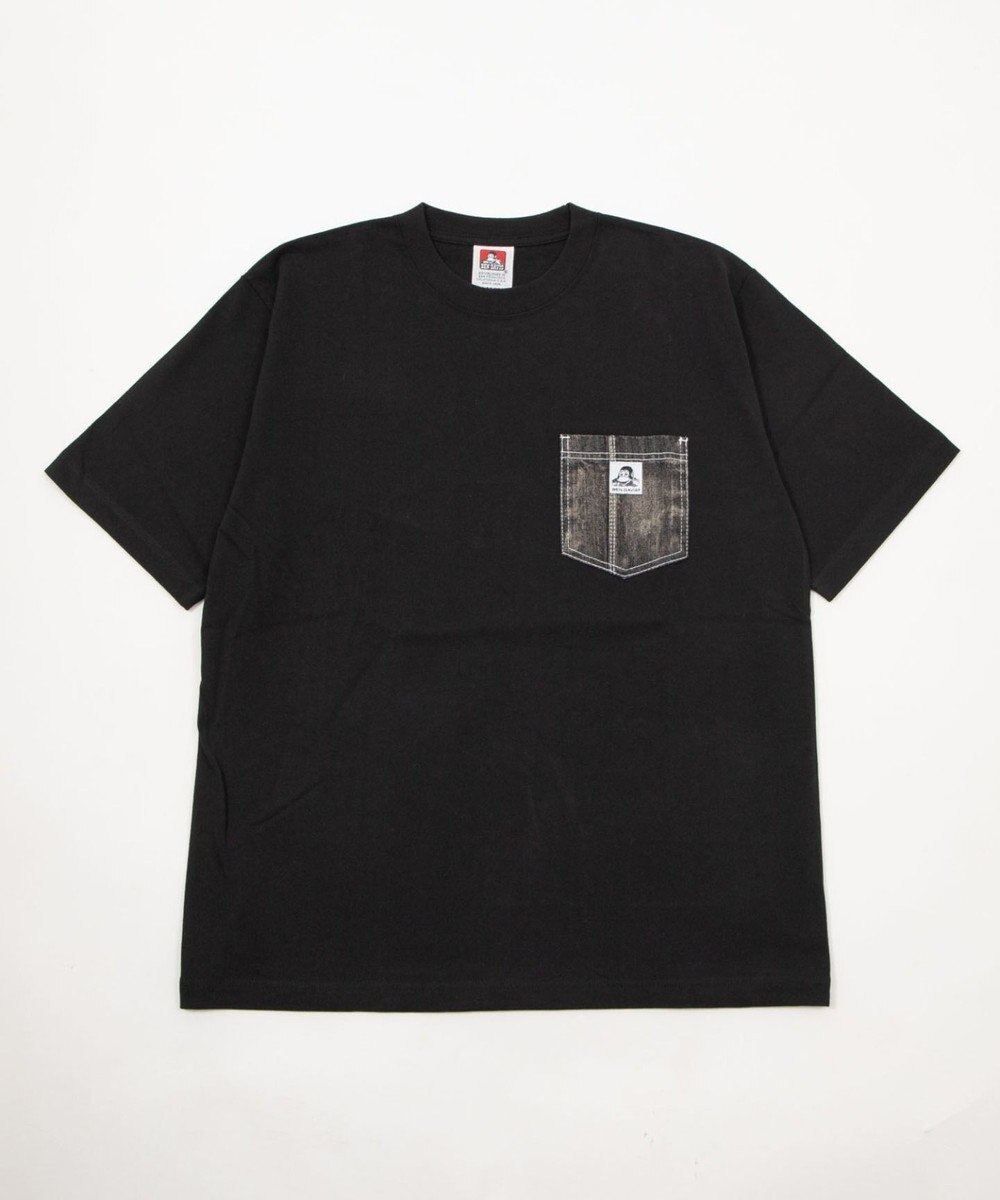 WEGO 【ユニセックス着用ITEM/MLサイズ展開】BENDAVISデニムポケットT（SS） 