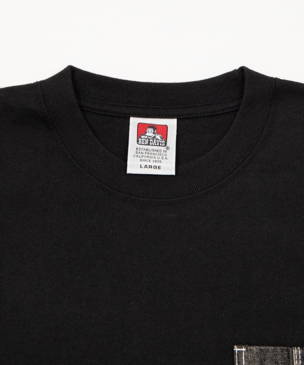 WEGO 【ユニセックス着用ITEM/MLサイズ展開】BENDAVISデニムポケットT（SS） 