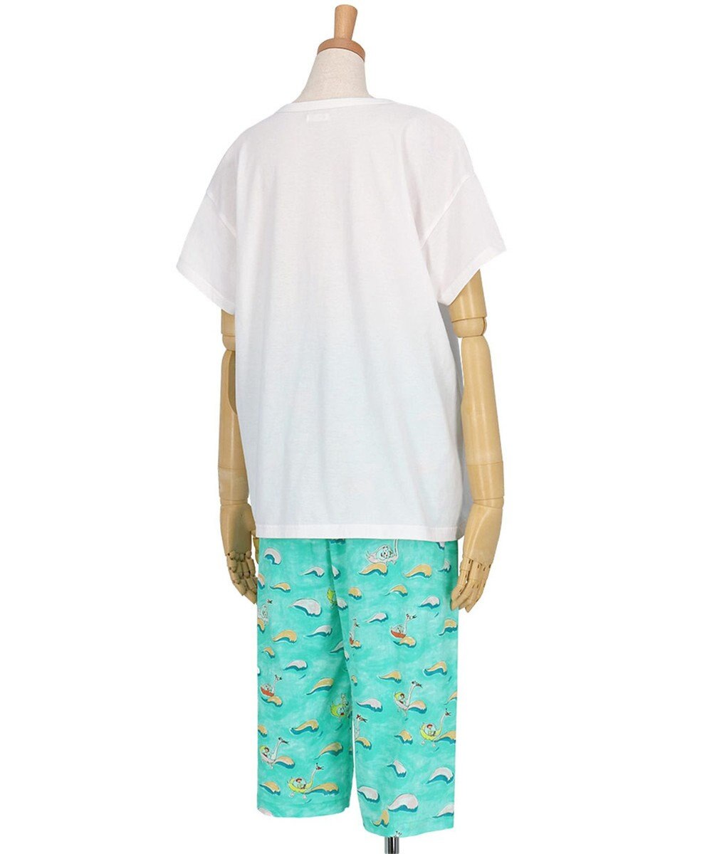 tsumori chisato SLEEP ツモリチサト パジャマ 綿100%(トップス・ボトム) 4分袖 7分丈 レディース UDT110 /ワコール 