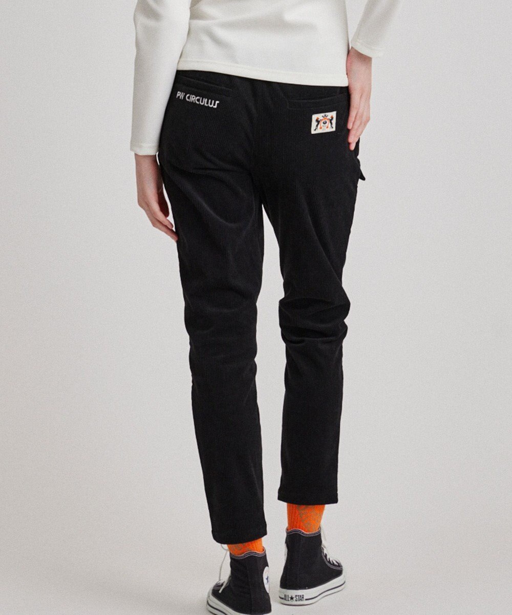 PW CIRCULUS 【WOMEN】コーデュロイ テーパードパンツ 