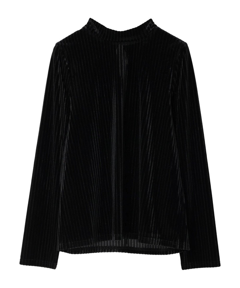 Green Parks ・ＳＵＧＡＲ　ＳＰＯＯＮ　ベロアストライプハイネック 