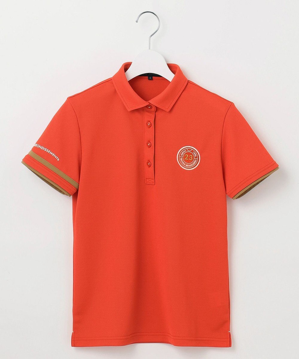 23区GOLF 【WOMEN】【吸水速乾/UVカット】エイトロックポロシャツ 