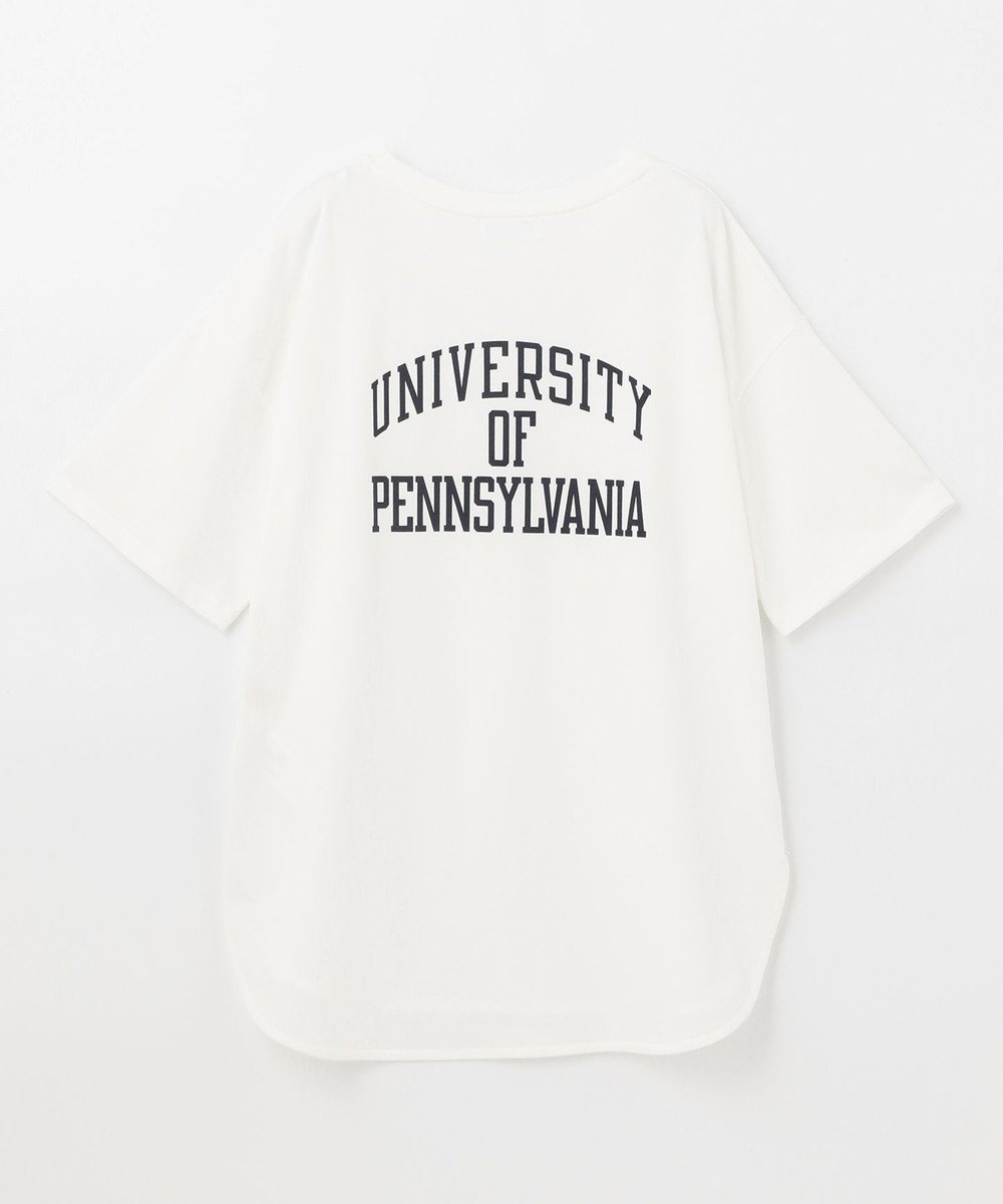 any FAM 【接触冷感・UVケア】TCオーガビッツカレッジロゴ Tシャツ PENNSYLVANIA