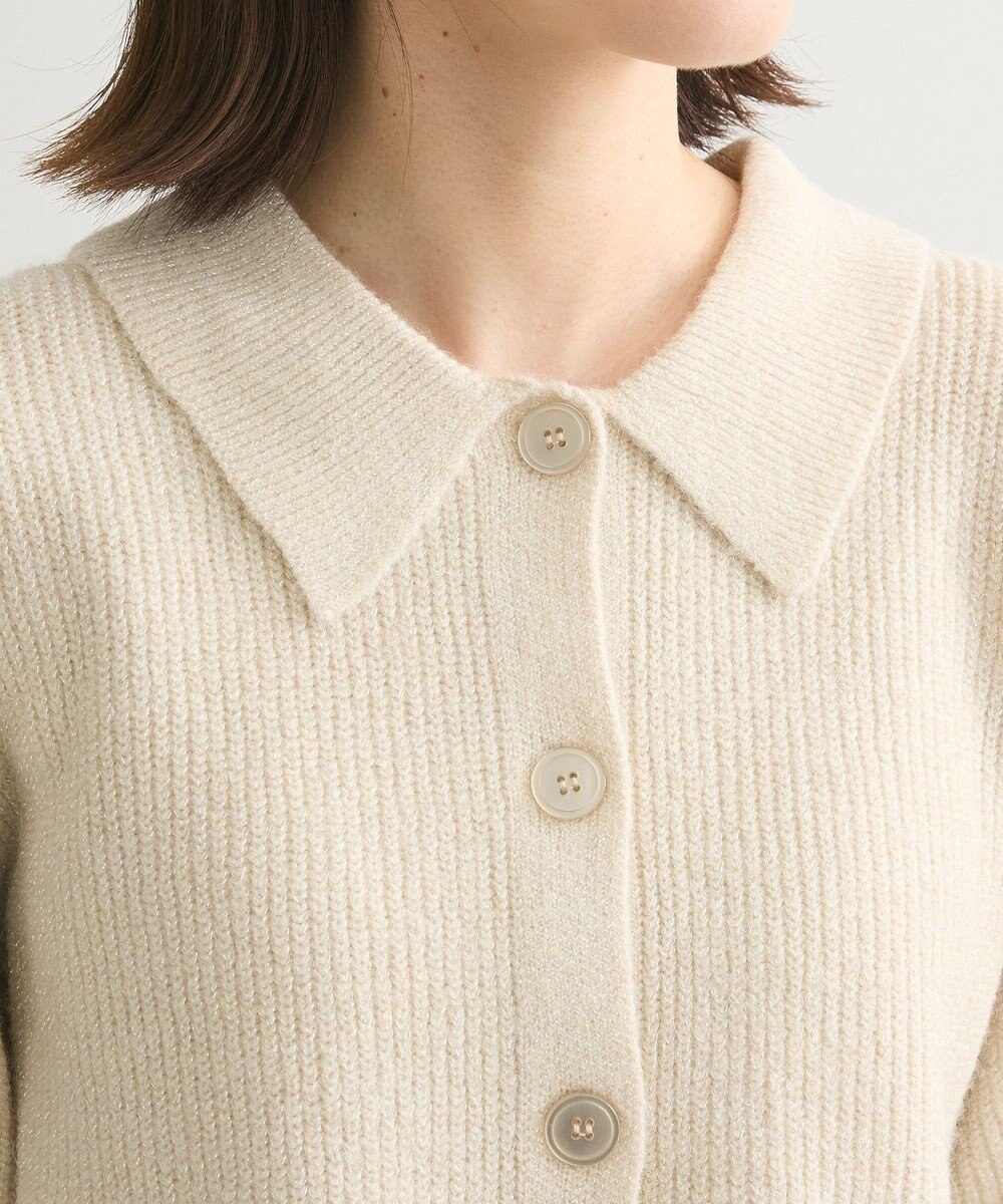 Green Parks 衿つきニットプルオーバー 