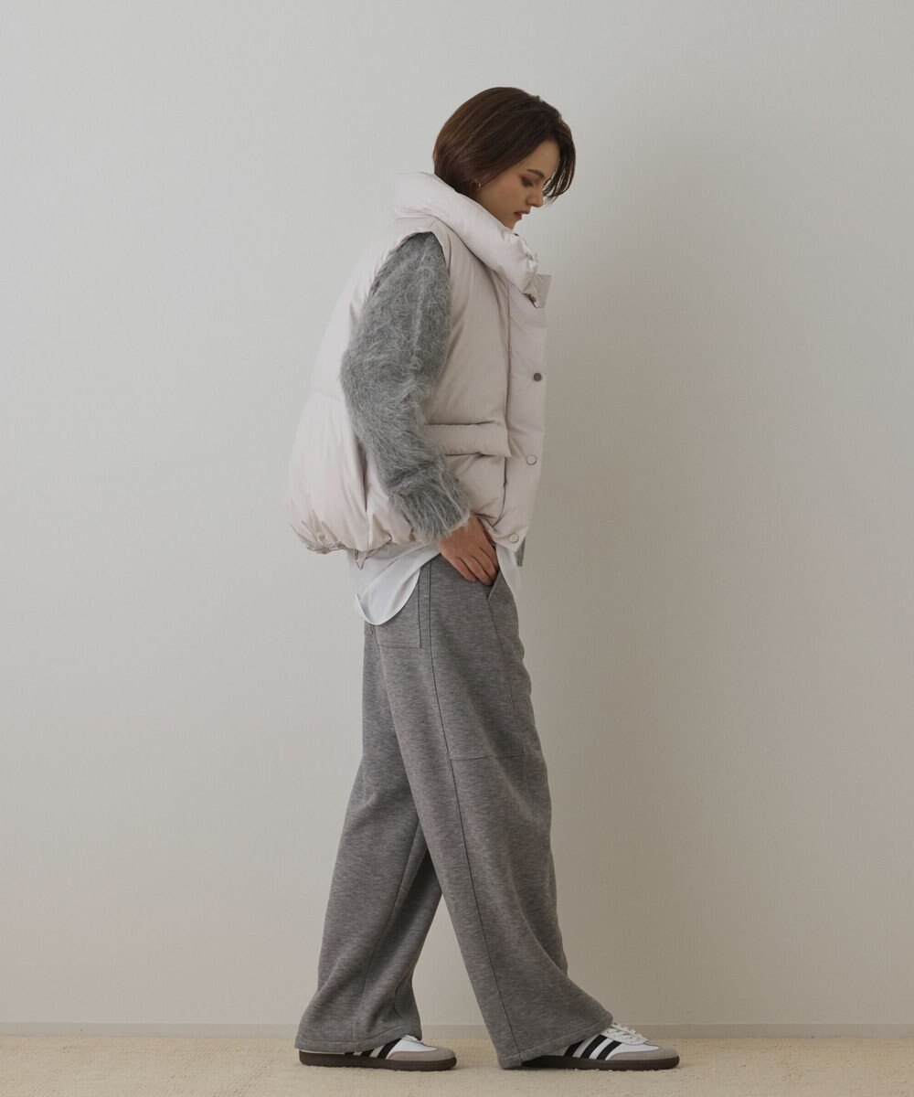 GRACE CONTINENTAL スタンドカラーダウンベスト 