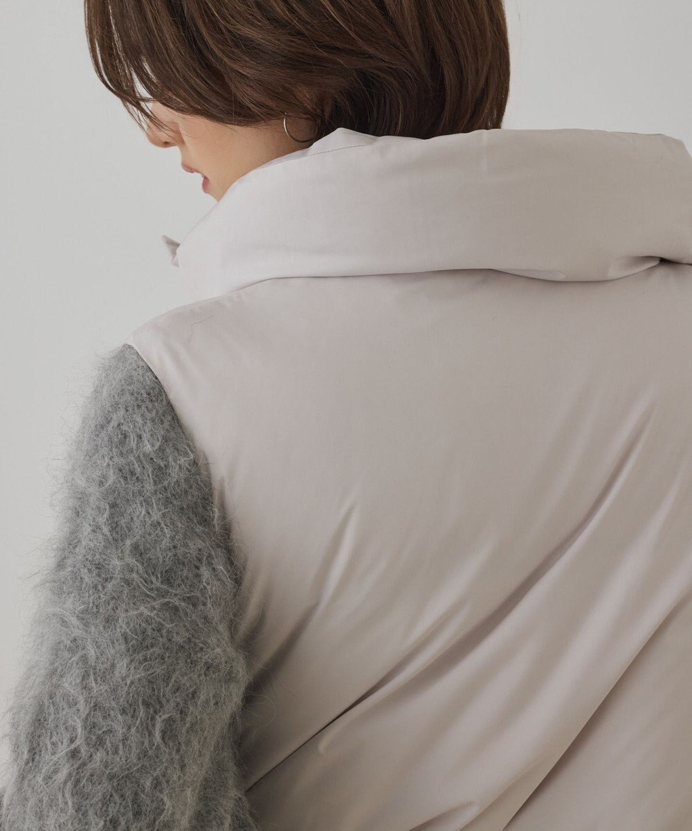 GRACE CONTINENTAL スタンドカラーダウンベスト 