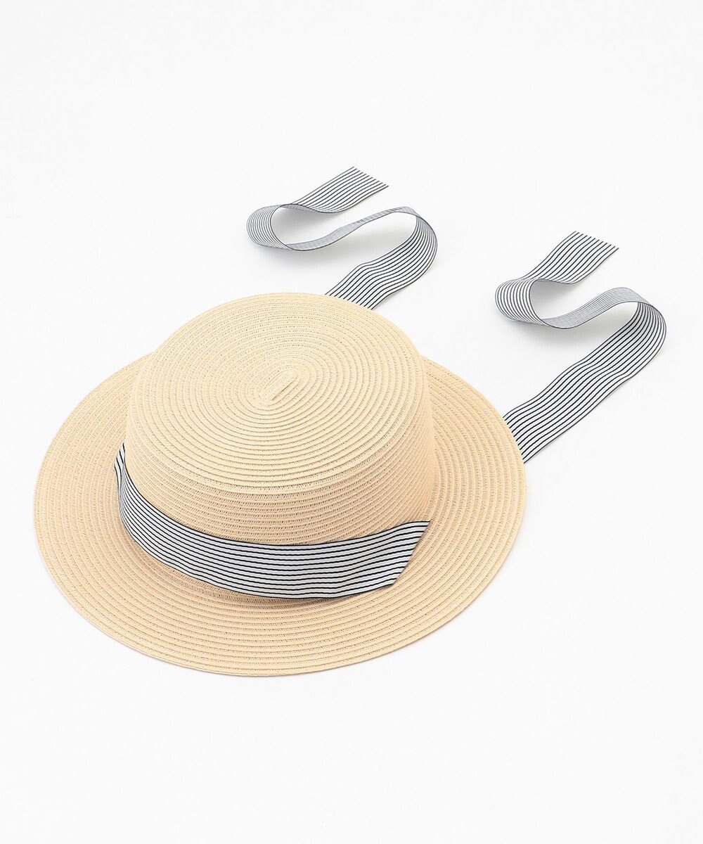 ANY KIDS リボン付き 3WAY カンカン帽 