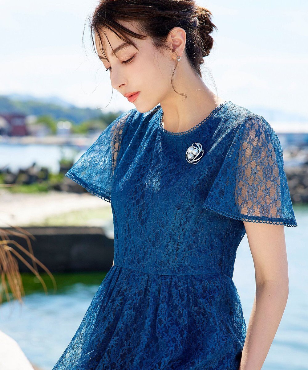 Tiaclasse 3粒パールブローチ 