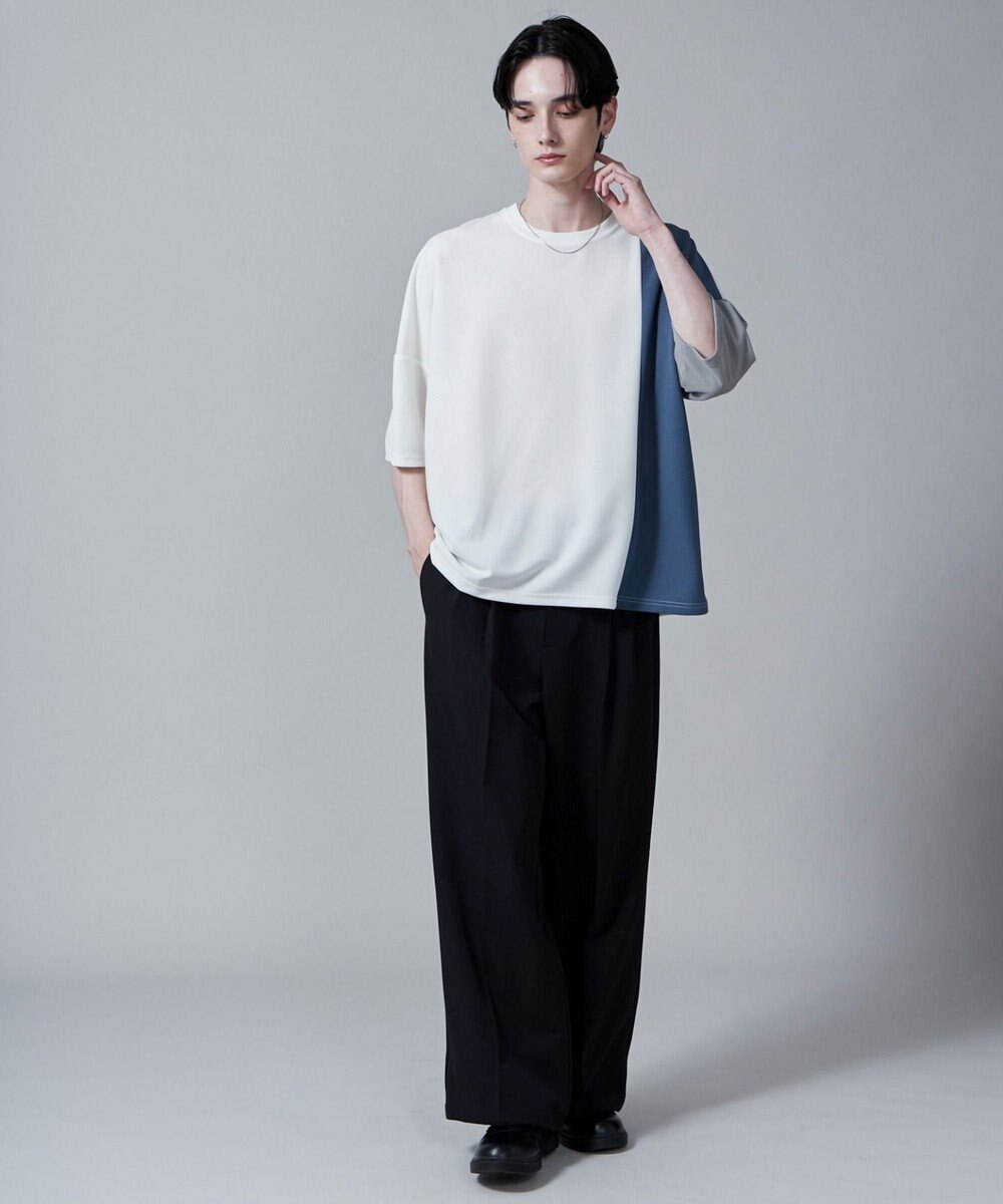 WEGO カラーブロックT（S） 