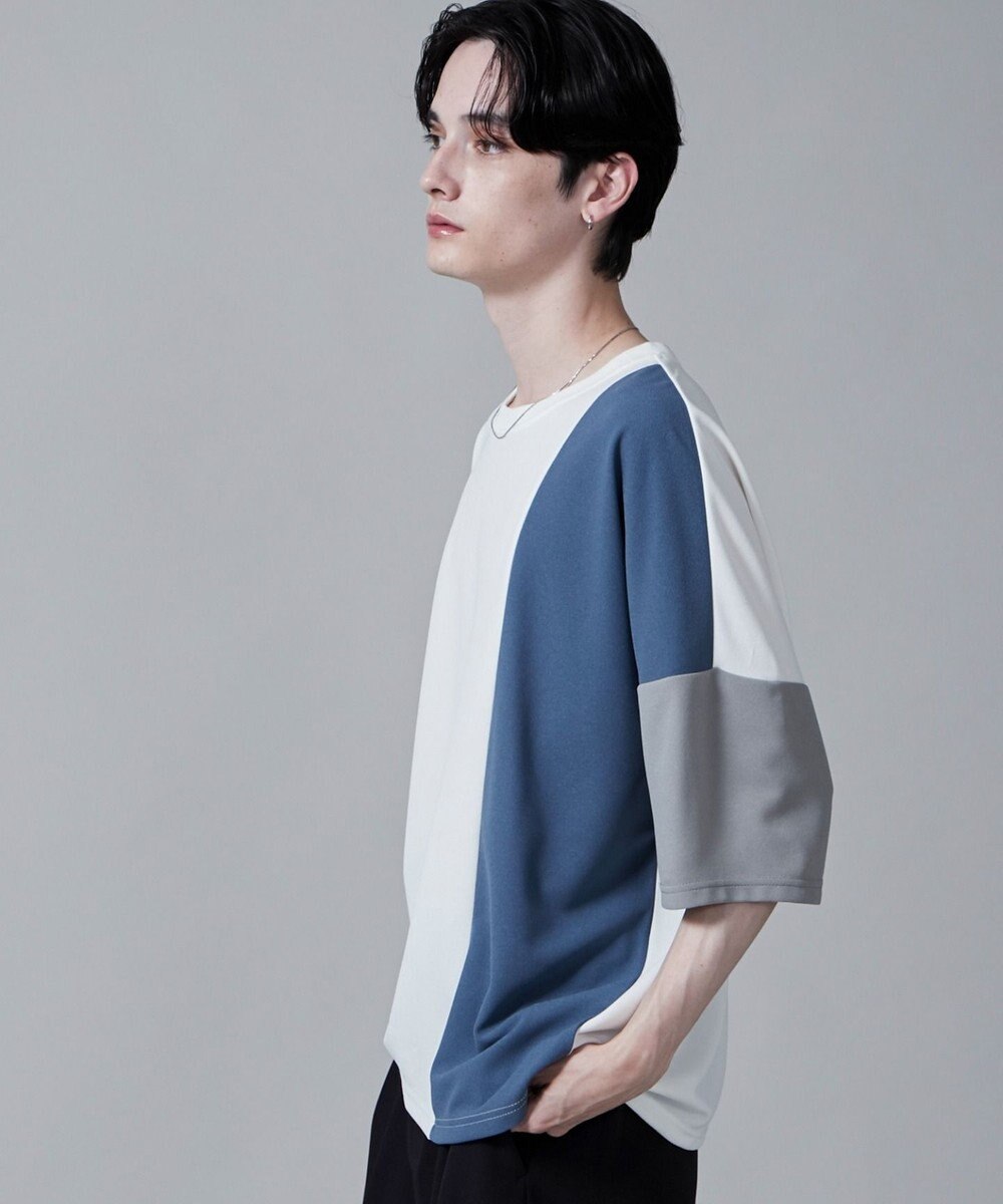 WEGO カラーブロックT（S） 