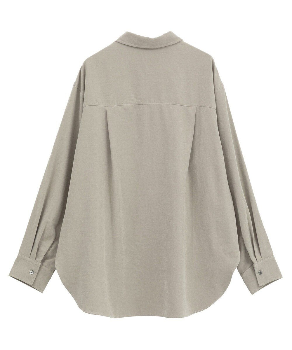 YECCA VECCA ピーチ起毛シャツ 